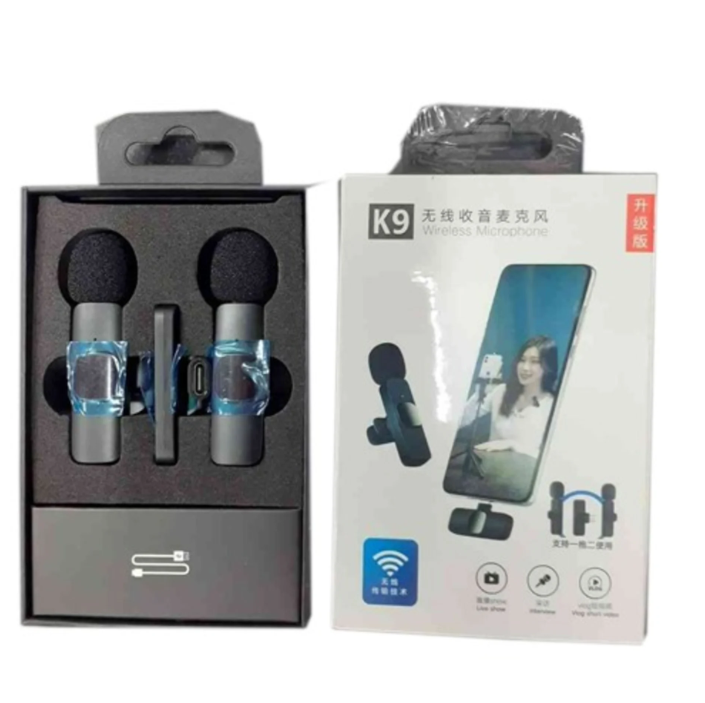 Dual Wireless Microphone For Type C Android & iPhone